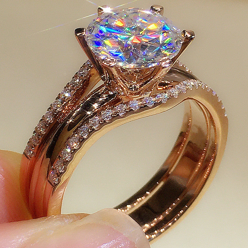 ETERNAL PROMISE: Two-in-One Moissanite Ring | RAMODO JEWELRY